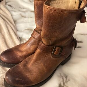 Frye Tan Leather Footwear